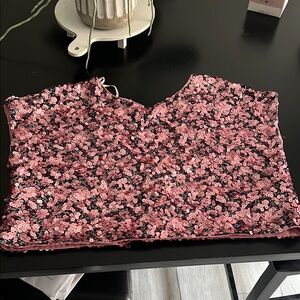 Sequin Pink Top Forever 21